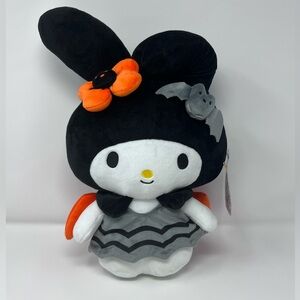 Hello Kitty x Kidrobot Halloween Bat Plush Doll Melody 13" Limited Edition.